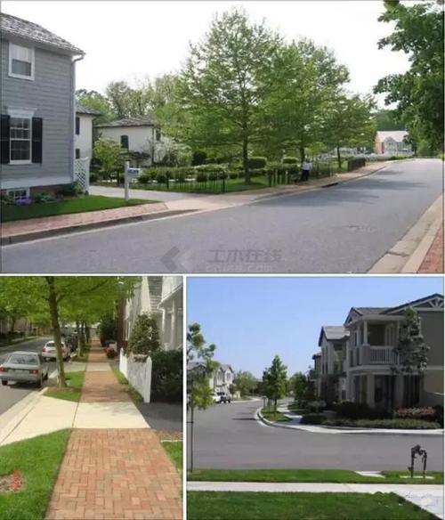 【建筑设计总结】万科住宅内的道路设计,标准和施工做法
